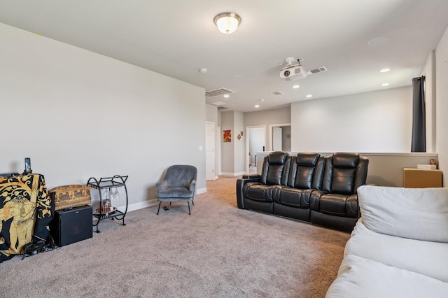 7330 E Princeton Ave, Fresno, CA 93737 - living area with carpet floors and recessed lighting