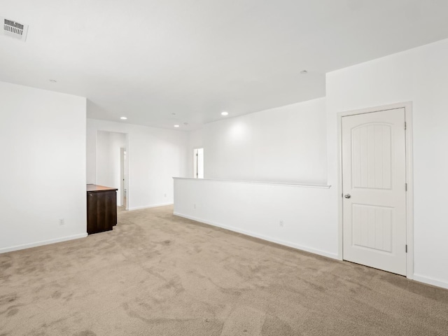 3807 N Pearwood Ave, Fresno, CA 93727 - empty room with light carpet and recessed lighting