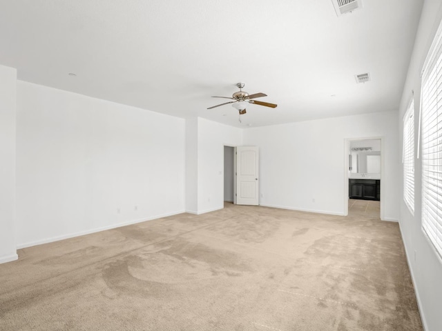 3807 N Pearwood Ave, Fresno, CA 93727 - unfurnished room featuring light colored carpet and ceiling fan