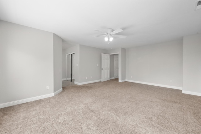 2720 San Jose Ave, Clovis, CA 93611 - carpeted spare room with ceiling fan and baseboards