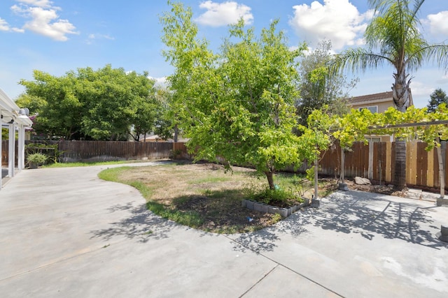 2720 San Jose Ave, Clovis, CA 93611 - fenced backyard with a patio area