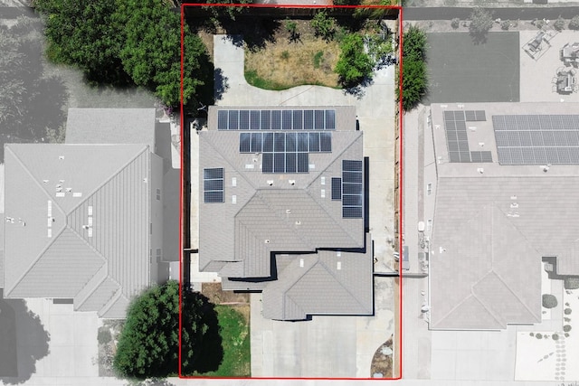 2720 San Jose Ave, Clovis, CA 93611 - aerial view of property's location with property parcel outlined
