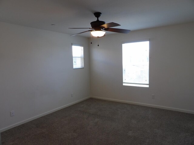 3725 Graystoke Way, Clovis, CA 93619 - carpeted spare room featuring ceiling fan and baseboards