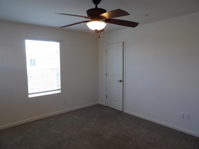 3725 Graystoke Way, Clovis, CA 93619 - carpeted empty room with ceiling fan and baseboards