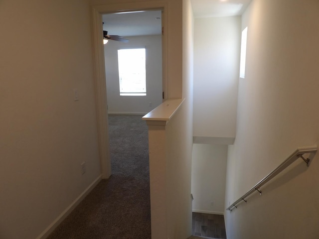 3725 Graystoke Way, Clovis, CA 93619 - staircase featuring carpet floors and ceiling fan
