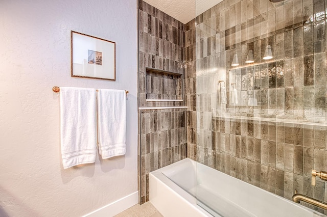 42732 Granite Cir, Shaver Lake, CA 93664 - full bath featuring tub / shower combination and baseboards