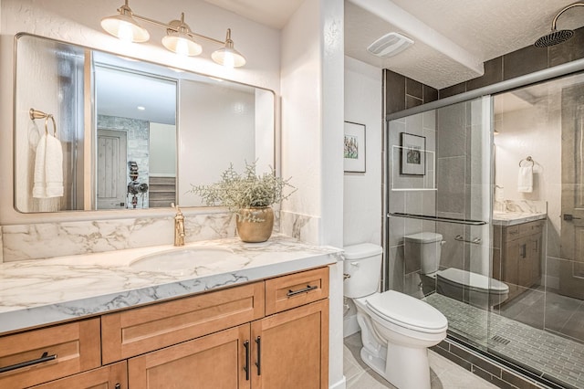 42732 Granite Cir, Shaver Lake, CA 93664 - full bath with vanity and a stall shower