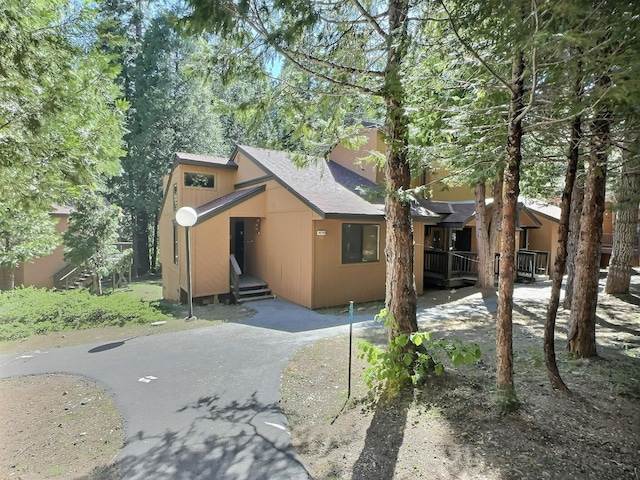 40798 Mill Run Ln Unit 20, Shaver Lake, CA 93664 - rear view of house with a shingled roof