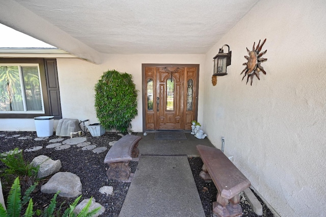 110 N Terry Ave, Clovis, CA 93612 - entrance to property featuring stucco siding