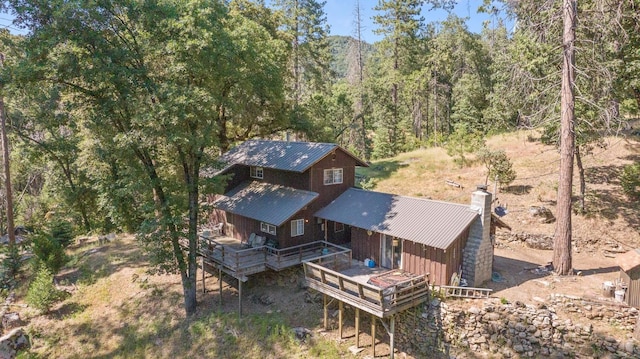 48675 Todd Eymann Rd, Miramonte, CA 93641 - aerial view of property and surrounding area with a heavily wooded area