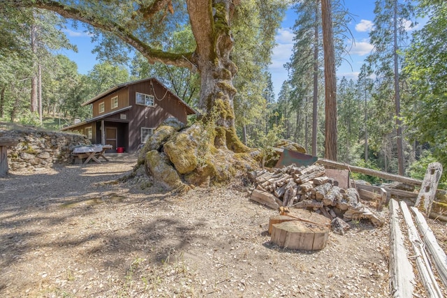 48675 Todd Eymann Rd, Miramonte, CA 93641 - view of yard with an outbuilding