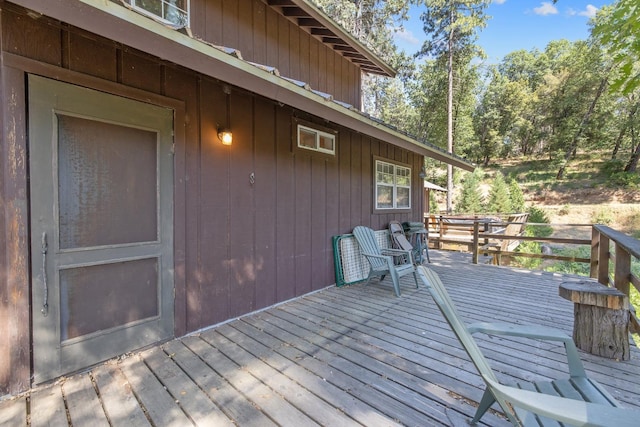 48675 Todd Eymann Rd, Miramonte, CA 93641 - view of wooden deck