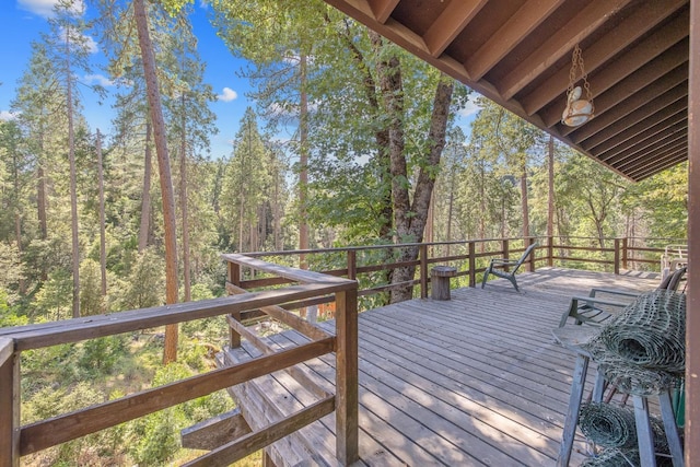 48675 Todd Eymann Rd, Miramonte, CA 93641 - deck with a view of trees