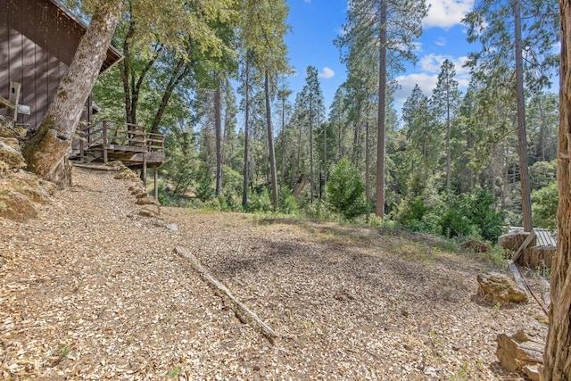 48675 Todd Eymann Rd, Miramonte, CA 93641 - view of yard featuring a wooden deck