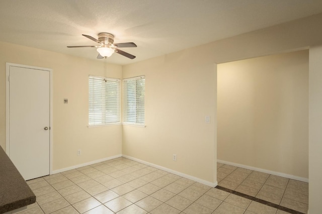 1763 Norwich Ave, Clovis, CA 93611 - unfurnished room with a ceiling fan and light tile patterned floors