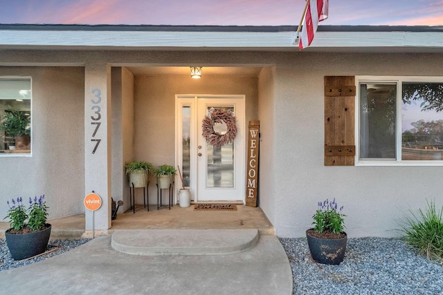 3377 N Bethel Ave, Sanger, CA 93657 - property entrance featuring stucco siding