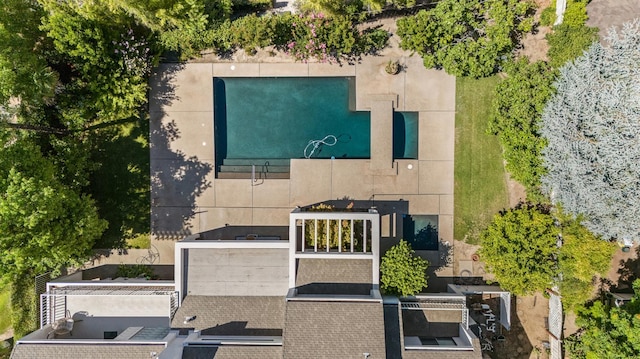 2734 W Bluff Ave, Fresno, CA 93711 - view from above of property