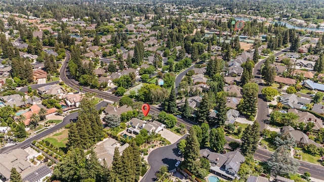 2734 W Bluff Ave, Fresno, CA 93711 - view of property location with nearby suburban area and a large body of water