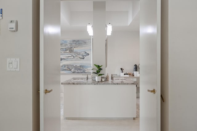 2734 W Bluff Ave, Fresno, CA 93711 - bathroom with double vanity
