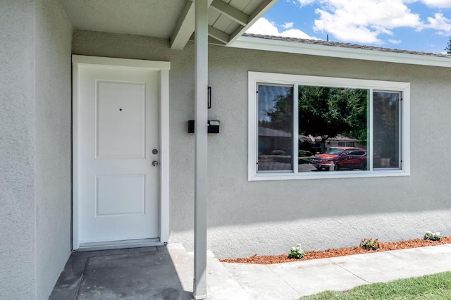 4729 E Cornell Ave, Fresno, CA 93703 - property entrance with stucco siding
