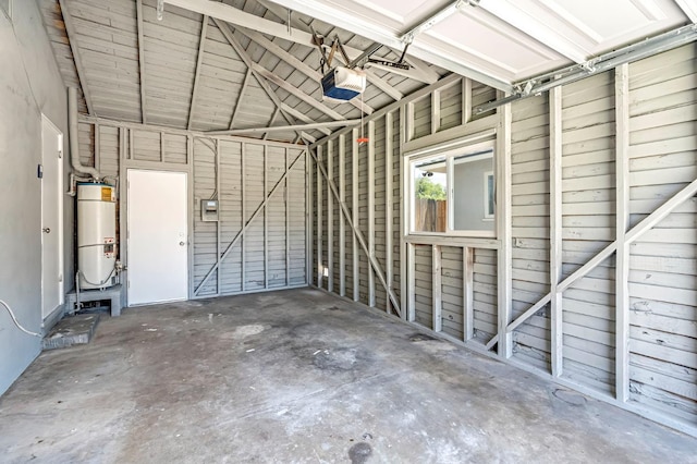 4729 E Cornell Ave, Fresno, CA 93703 - garage featuring water heater and a garage door opener