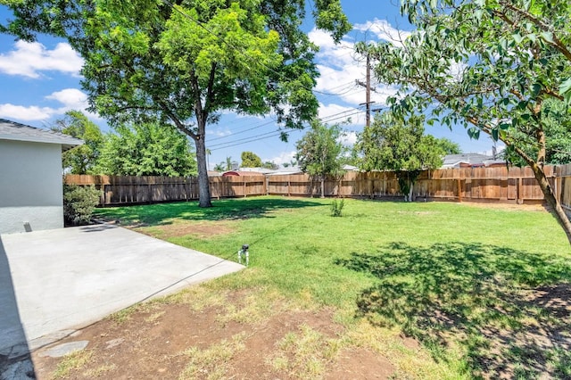 4729 E Cornell Ave, Fresno, CA 93703 - fenced backyard with a patio area
