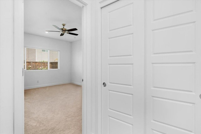 2062 N Osmun Ave, Clovis, CA 93619 - carpeted empty room with ceiling fan and baseboards