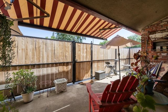 5090 N College Ave Unit 103, Fresno, CA 93704 - view of patio / terrace