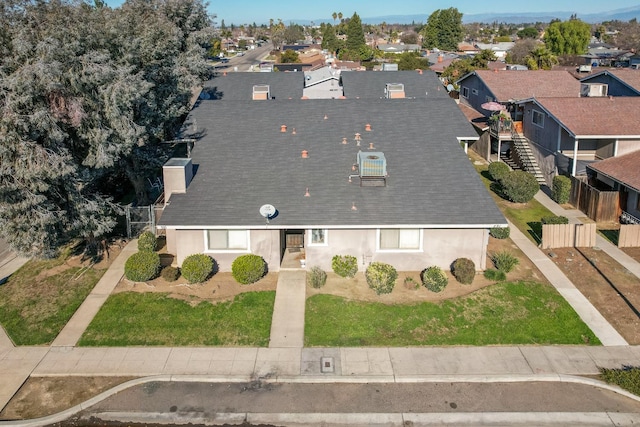 591 W Ashlan Ave, Clovis, CA 93612 - aerial view of residential area