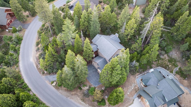 40416 Wild Rose Ln, Shaver Lake, CA 93664 - aerial view of property and surrounding area