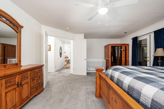 40416 Wild Rose Ln, Shaver Lake, CA 93664 - bedroom with light carpet and baseboards