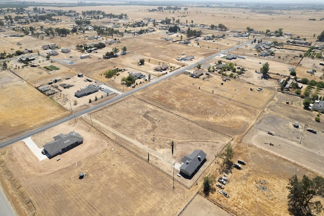 19930 Olympia Rd, Madera, CA 93638 - aerial view of property and surrounding area featuring rural landscape and a desert landscape