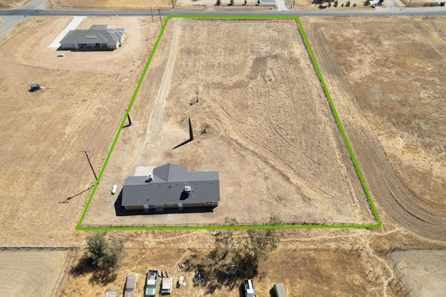 19930 Olympia Rd, Madera, CA 93638 - aerial overview of property's location with property parcel outlined