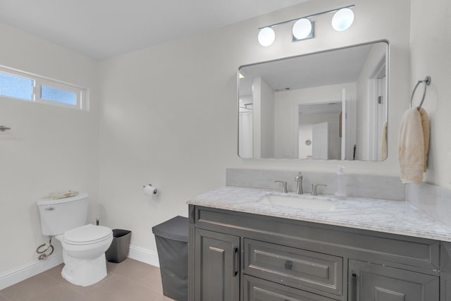 1383 N Safford Ave, Fresno, CA 93728 - bathroom featuring vanity and tile patterned floors