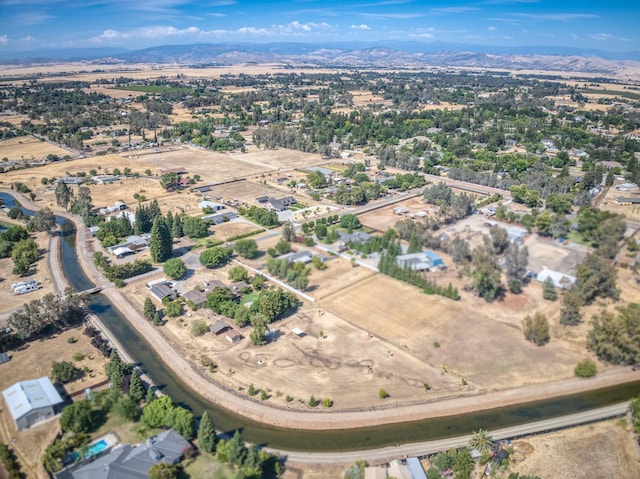 10311 E San Jose Ave, Clovis, CA 93619 - aerial overview of property's location with a mountainous background