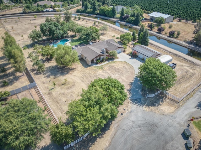 10311 E San Jose Ave, Clovis, CA 93619 - aerial view of sparsely populated area featuring a pool
