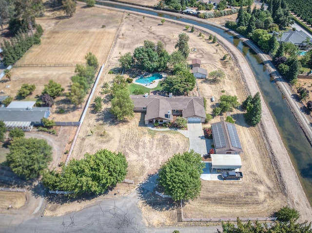 10311 E San Jose Ave, Clovis, CA 93619 - aerial view of property's location featuring a pool