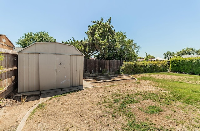 4368 N Hughes Ave, Fresno, CA 93705 - fenced backyard with a shed