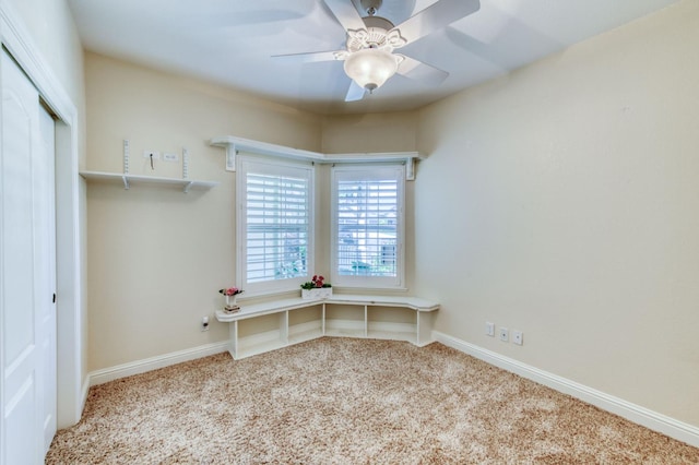 212 W Everglade Ave, Clovis, CA 93619 - carpeted spare room with ceiling fan and baseboards