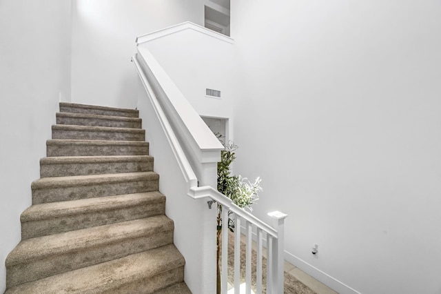 4349 Hillside Rd, Madera, CA 93636 - stairs featuring baseboards