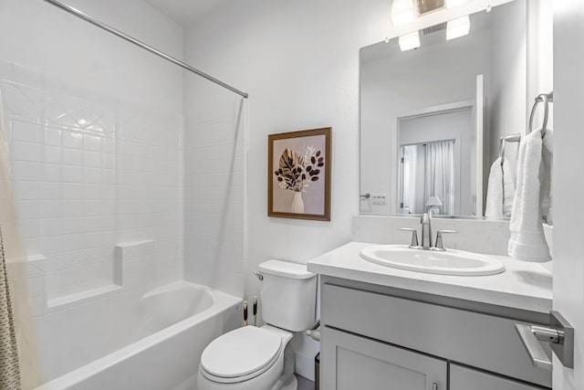 4349 Hillside Rd, Madera, CA 93636 - full bathroom featuring vanity and washtub / shower combination
