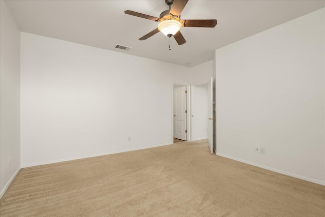 1935 N Glen Alva Ln, Clovis, CA 93619 - empty room featuring light colored carpet and ceiling fan