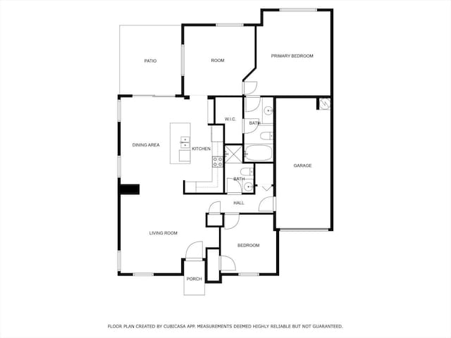 1935 N Glen Alva Ln, Clovis, CA 93619 - view of floor plan / room layout