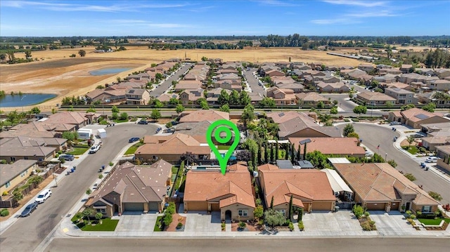 3982 Flint Ave, Clovis, CA 93619 - aerial view of residential area with a large body of water