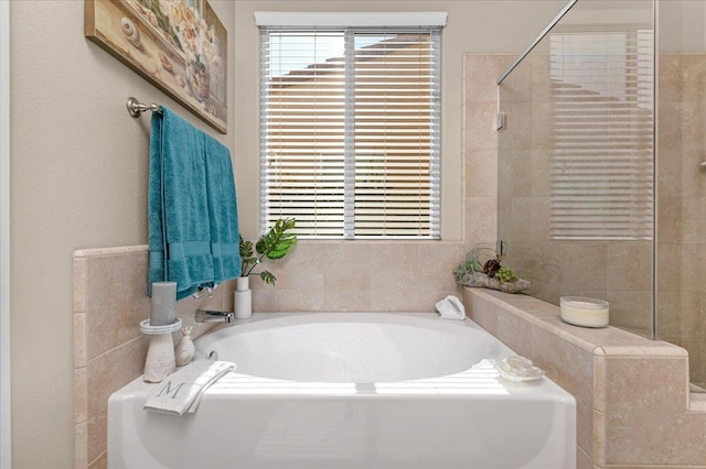 3982 Flint Ave, Clovis, CA 93619 - full bath with a garden tub and a tile shower