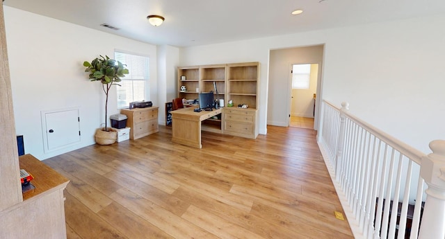 4367 Salem Ln, Clovis, CA 93619 - office featuring light wood-style floors and baseboards