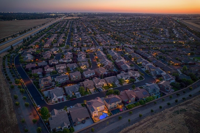 4367 Salem Ln, Clovis, CA 93619 - aerial view of property and surrounding area with nearby suburban area