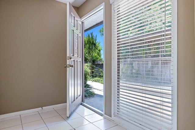 2076 W Calimyrna Ave Unit 102, Fresno, CA 93711 - entryway featuring light tile patterned floors and healthy amount of natural light