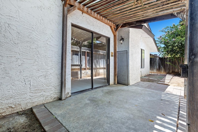 2076 W Calimyrna Ave Unit 102, Fresno, CA 93711 - view of patio / terrace featuring a pergola