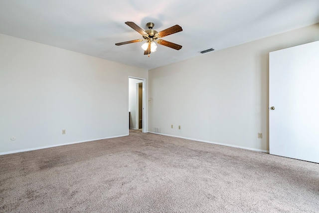2076 W Calimyrna Ave Unit 102, Fresno, CA 93711 - carpeted spare room with a ceiling fan and baseboards